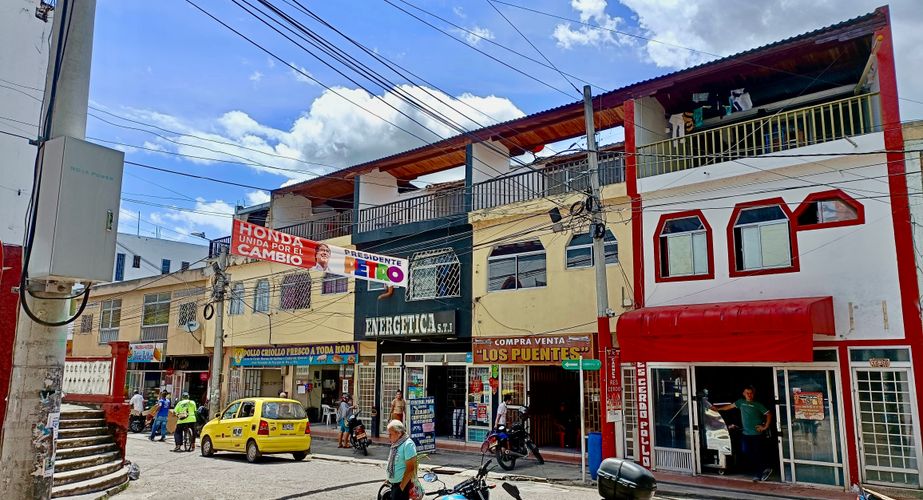 Straatbeeld Colombia Straatbeeld Colombia